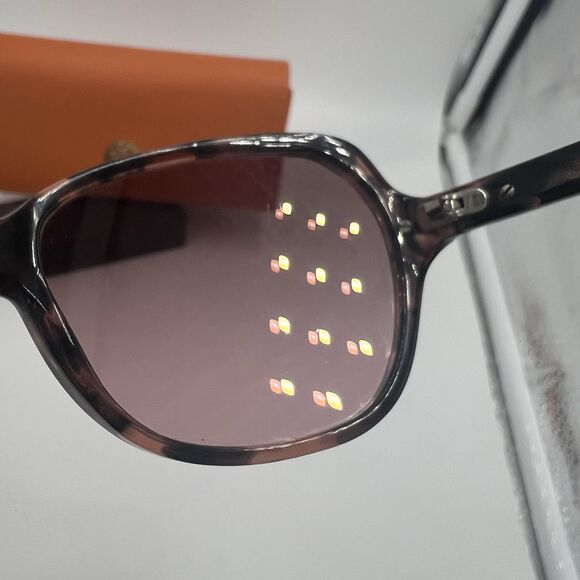 Tory Burch Sunglasses Tortoise Shell Frame Exaggerated Cat Eye Rose Brown Lens main image 15